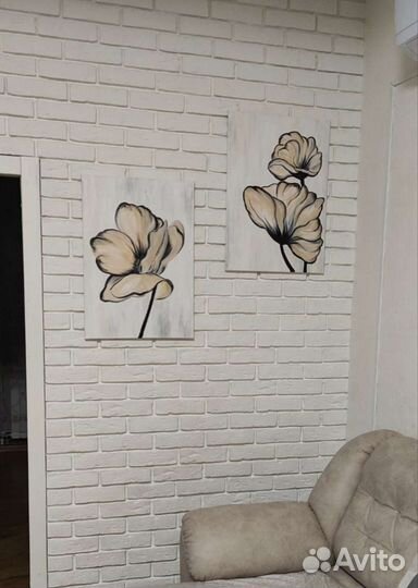 Интерьерная картина ручной работы