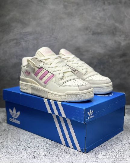 Кроссовки Adidas Forum Low (Pink)