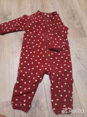 Флисовая поддева 80