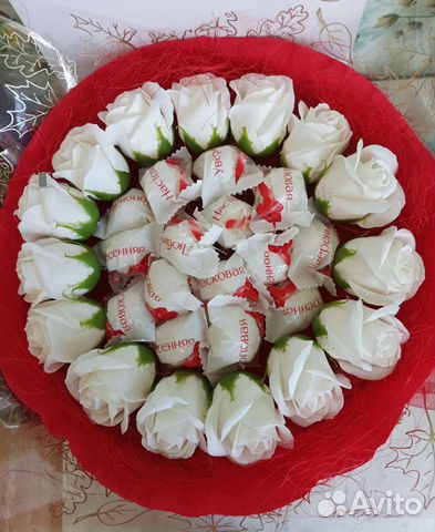 Мыльные розы букеты