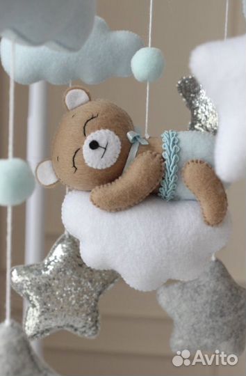 Мобиль на кроватку с подсветкой