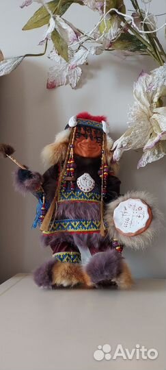 Кукла с керамическим лицом