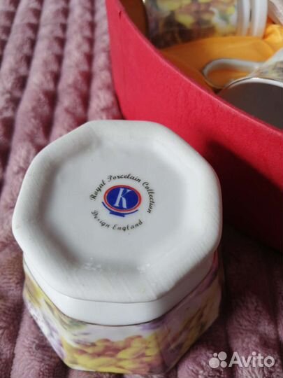 Кофейный сервиз фарфоровый