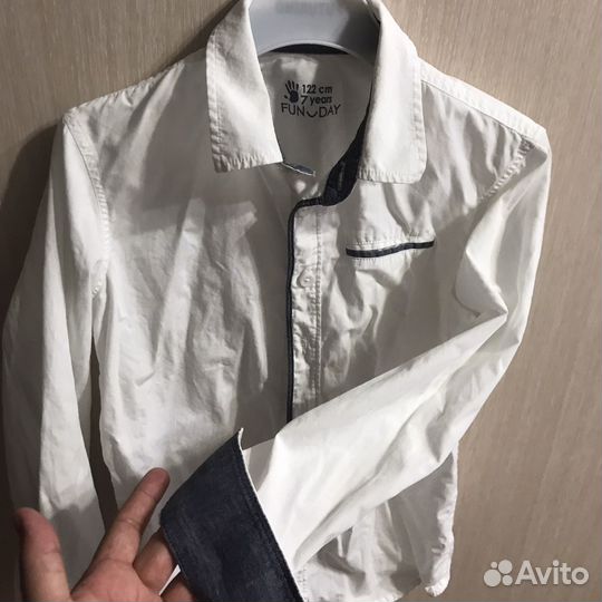 Рубашка на мальчика 122