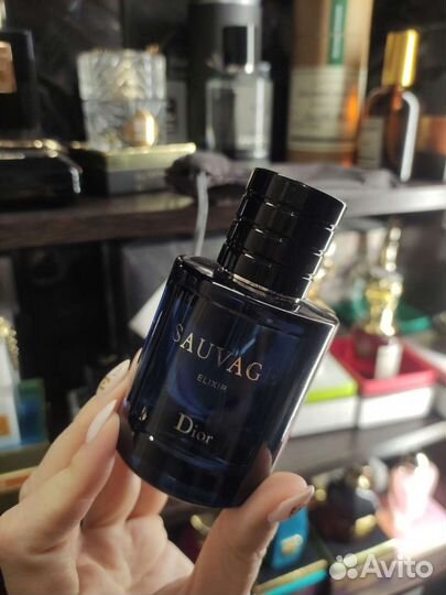 Парфюмерная вода christian dior sauvage elixir