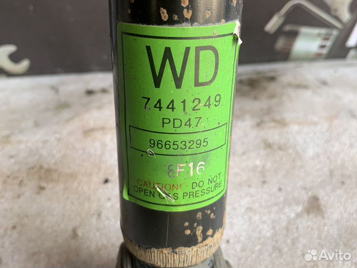 Chevrolet aveo т250 амортизатор задний