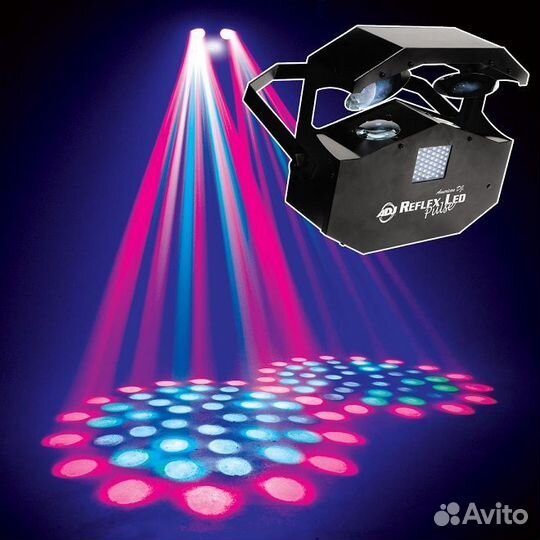 Диско Светодиодный сканер American DJ reflex pulse