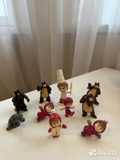 Фигурки маша и медведь