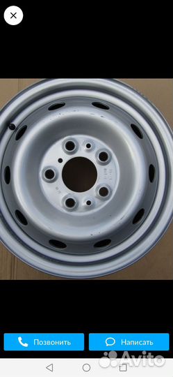 Диск колёсный пеже боксер