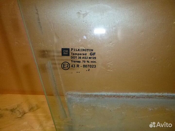 Стекло двери передней правой opel zafira A (F75) 1