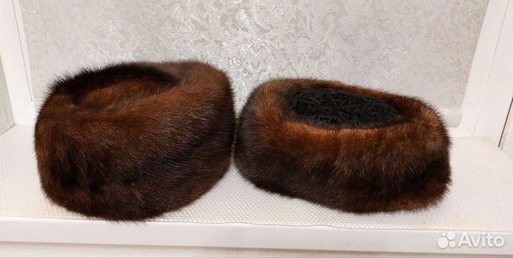 Шапка норковая женская