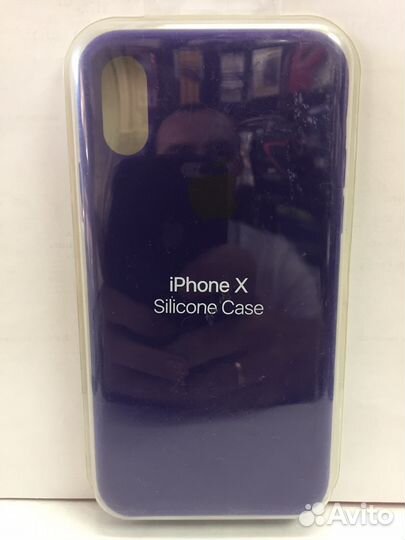 Чехлы Silicone Case iPhone X