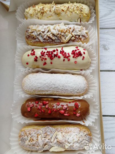 Домашние эклеры