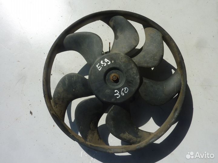 Вентилятор радиатора d360мм 2 контакта 3 крепления