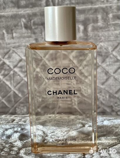 Chanel coco mademoiselle масло-спрей для тела