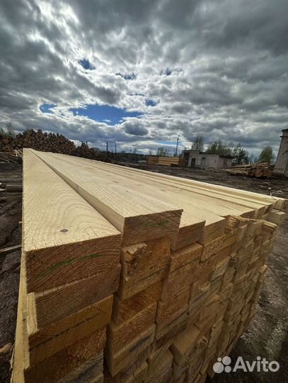 Доска обрезная хвоя 1 сорт