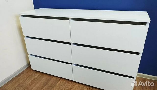 Комод белый 1200 мм