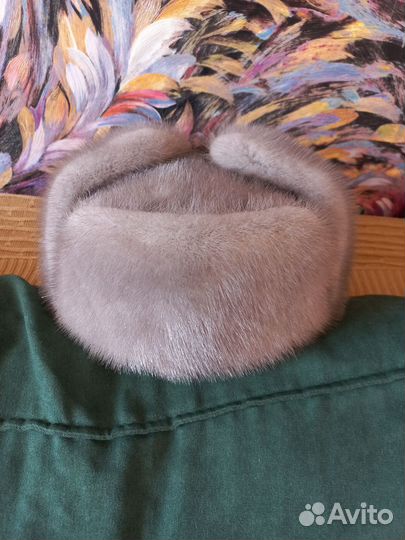 Мужская шапка норковая