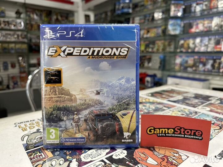 Expeditions a mudrunner game PS4 новая