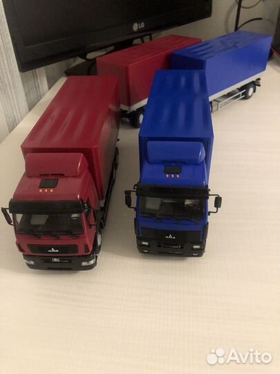 Маз-6312 с прицепом маз-83781