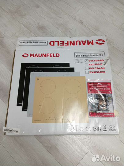 Индукционная варочная панель Maunfeld EVI.594-BG