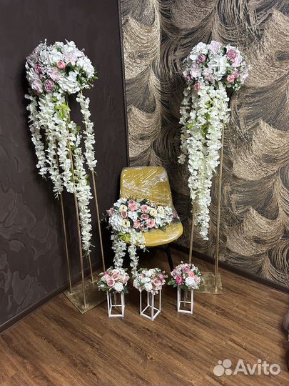 Свадебные украшения для зала