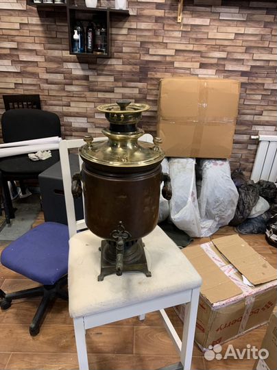 Самовар на дровах царский