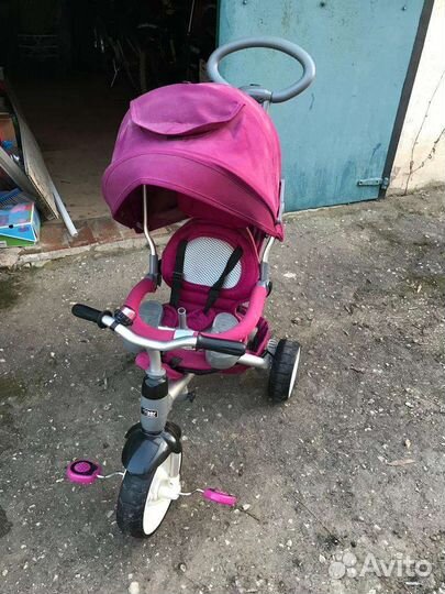 Прогулочная коляска велосипед