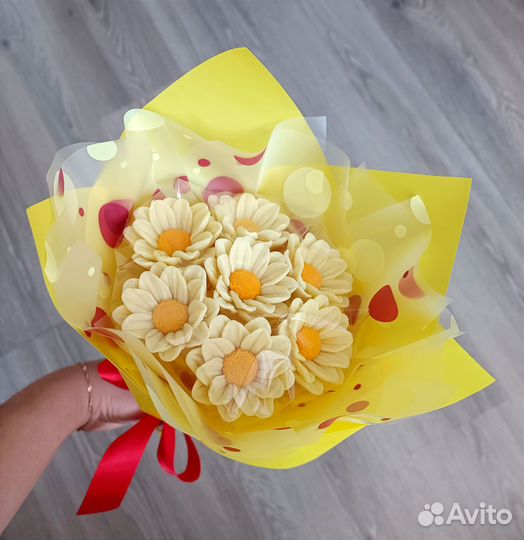 Шоколадные ромашки