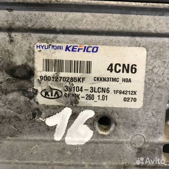 Блок управления двигателем Kia Stinger 3.3 G6DP