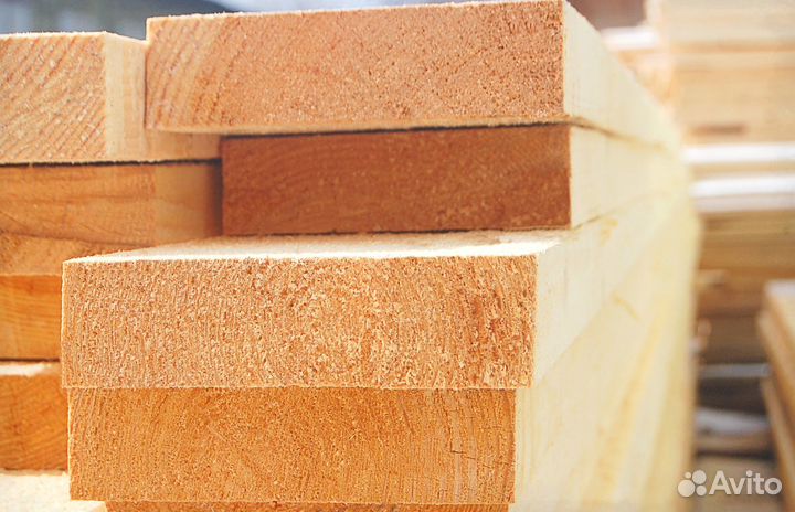 Доска обрезная естественной влажности