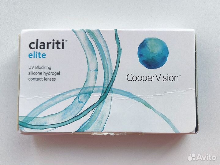 Контактные линзы Clariti Elite Cooper Vision, 4 шт
