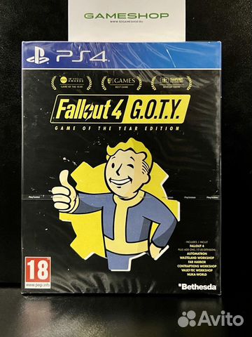 Fallout 4 goty 25th Anniversary Steelbook Ed PS4 купить в Москве ...