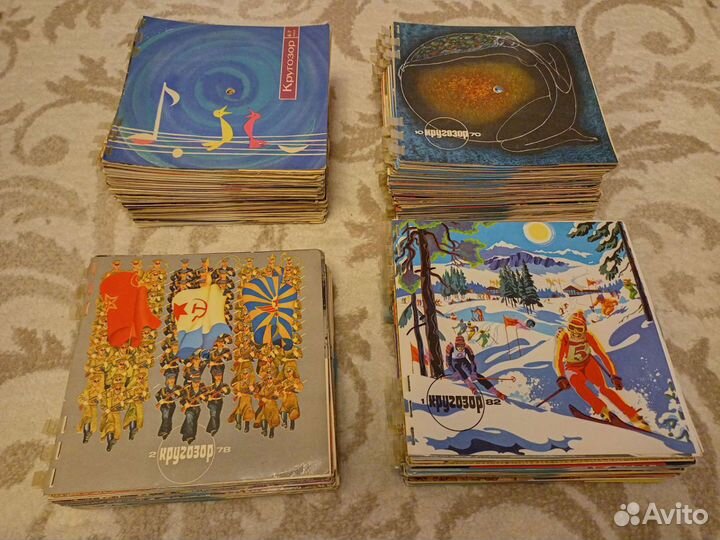 Журналы Кругозор 1964-1984г (117 шт.) (обновление)