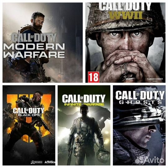 Игры Call Of Duty PS4,Xbox