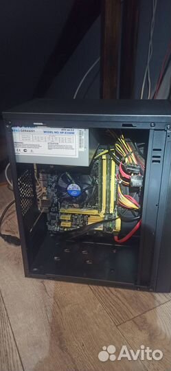 Компьютер озу 8gb, ssd 128 на win10 - LGA1150