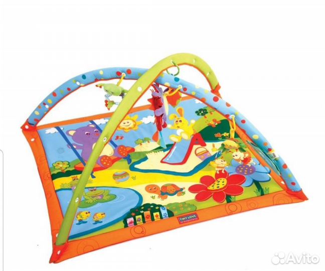 Развивающий коврик tiny love солнечная полянка