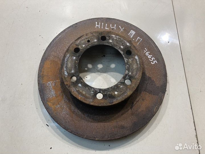 Тормозной диск (передний, правый) (Toyota Hilux)