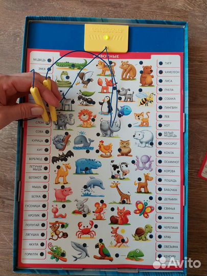 Развивающая электровикторина Educa