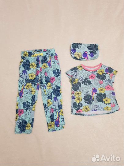 Летний костюм для девочки