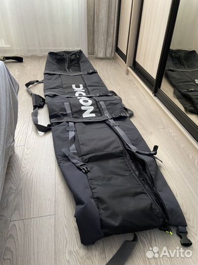 Чехол на колёсах для лыж и сноубордов Nordic 180см