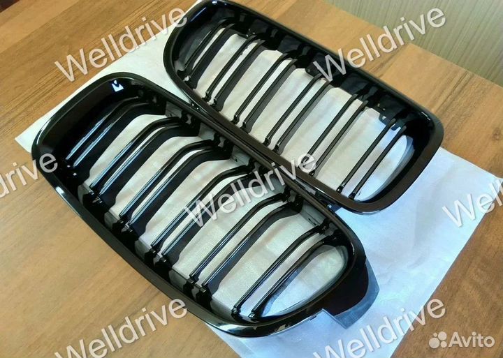 Ноздри BMW 3 F30 F31 стиль M3 черные