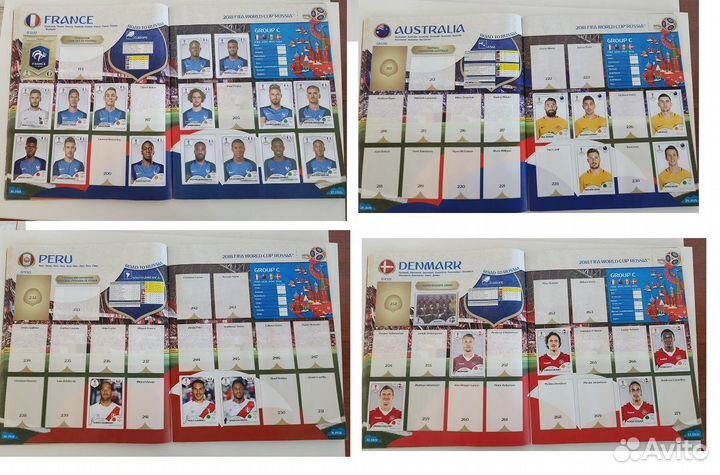 Альбом чм 2018 Panini