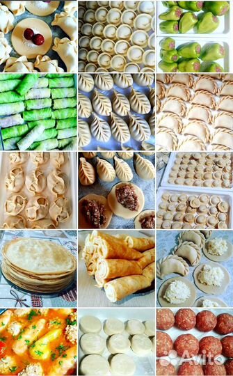 Пельмени, вареники домашние