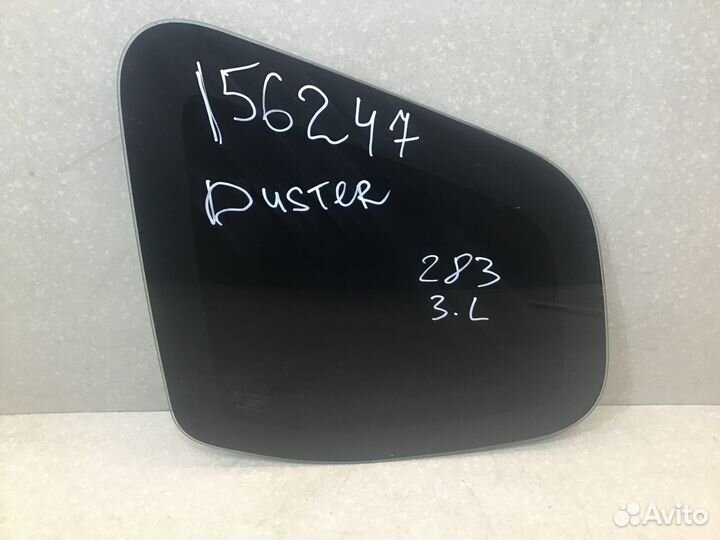 Стекло кузовное глухое левое Renault Duster I 2012