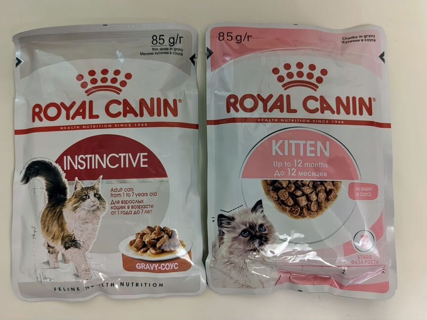 Влажный корм (паучи) Royal Canin