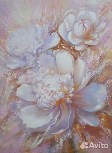 Современные картины пионы большой выбор