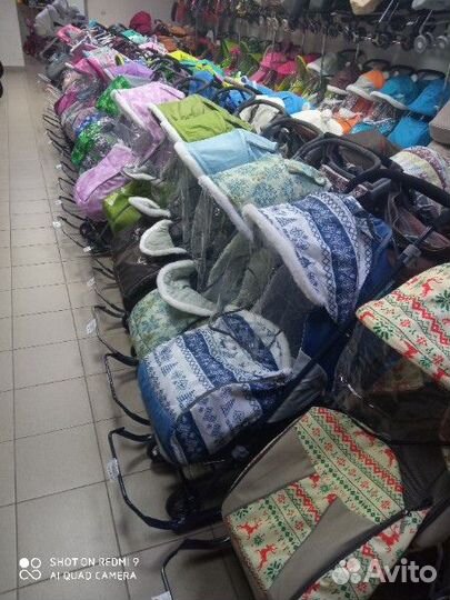 Санки коляски Ника Disney-baby 2 Все цвета