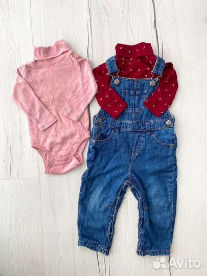 Вещи пакетом для девочки 74