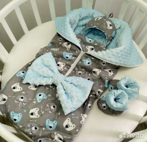 Конверт одеяло на выписку